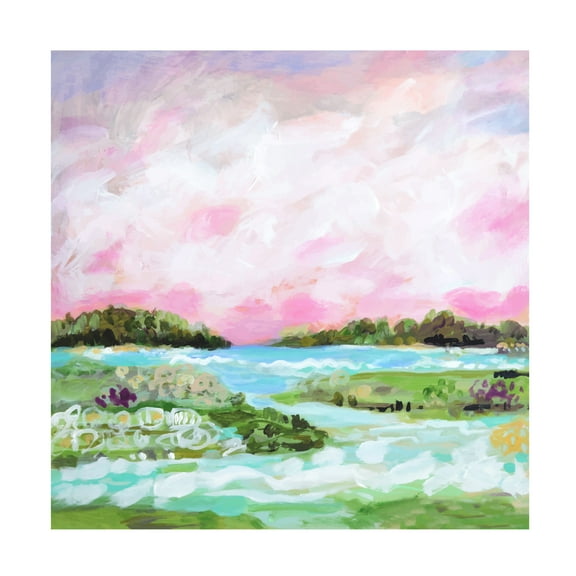 Karen Fields 'Surfscape VIII' Canvas Art