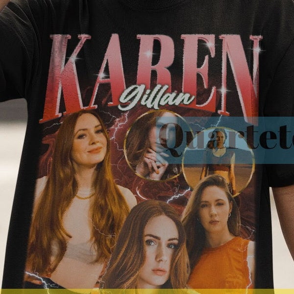 Karen Gillan, Karen Gillan Shirt, Vintage Karen Gillan Movie 