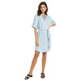 thumbnail image 1 of Karen Kane Women's Short Sleeve Shirtdress, Chambray, 1 of 2