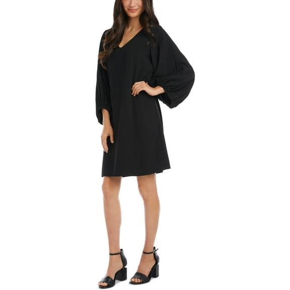 Karen Kane Womens Scoop Neck Knee Midi Dress