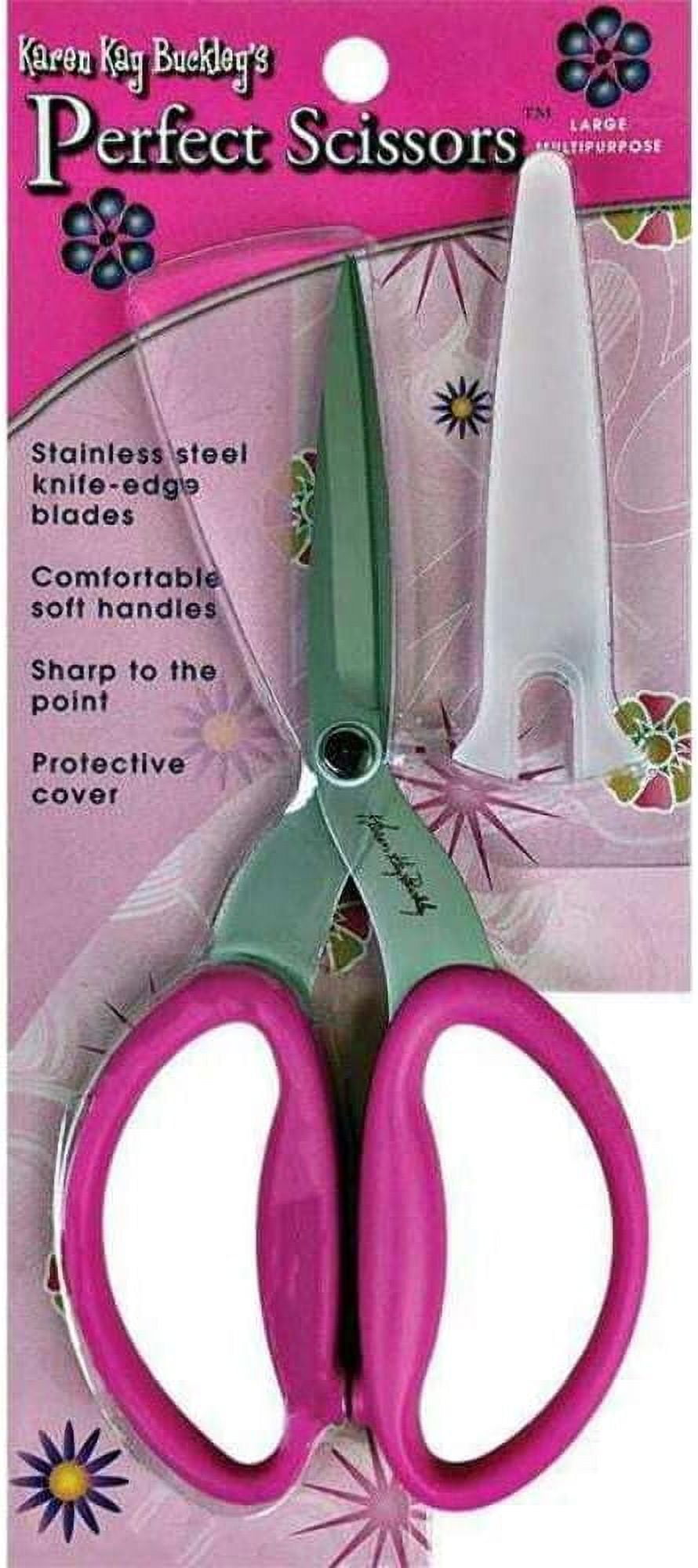 Karen Kay Buckley's Perfect Scissors MultiPurpose Large 71/2 in Pink (KKB027)