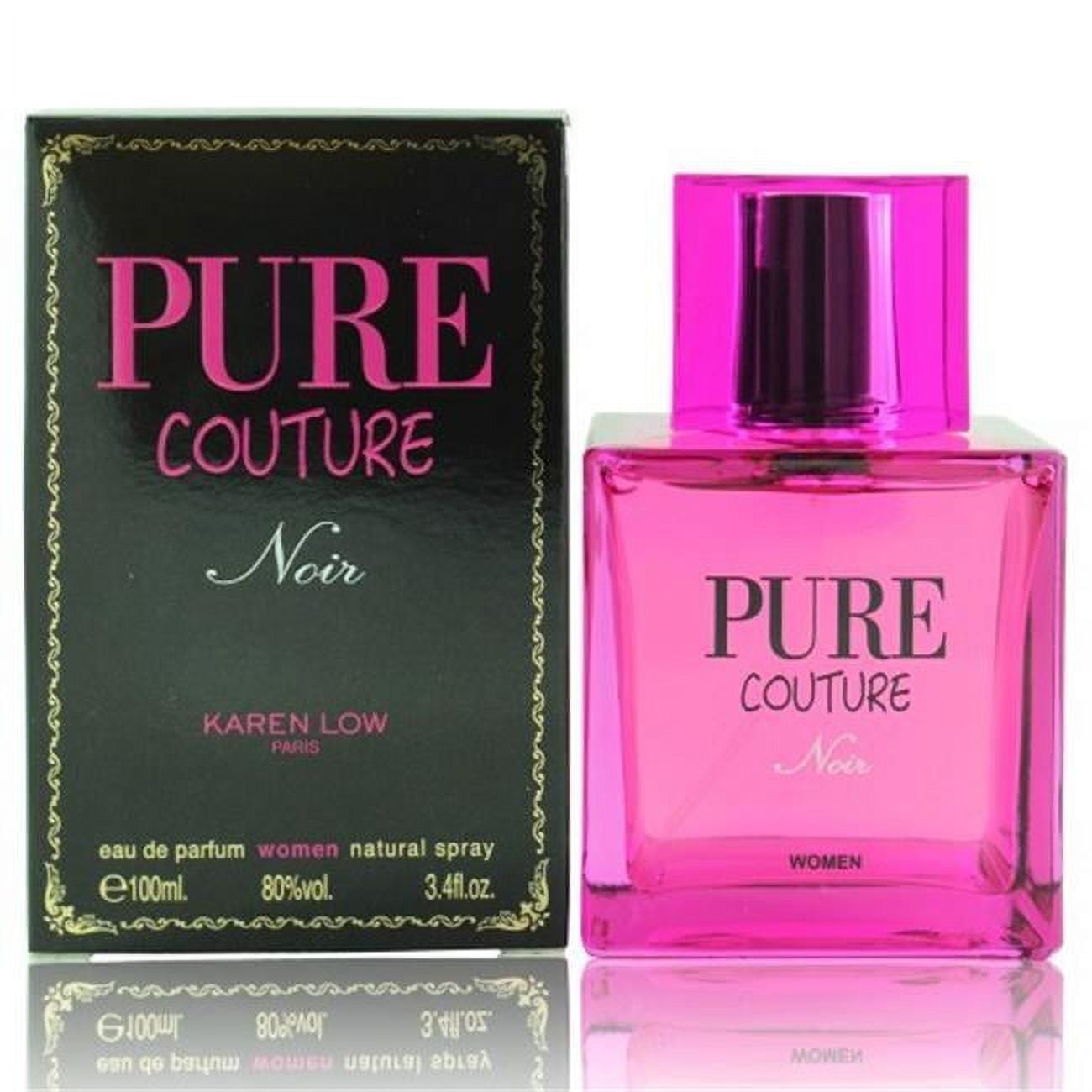 Karen Low ZZWPURECOUTURENOIR3. 3.4 oz Womens Pure Couture Noir Eau