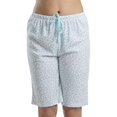 thumbnail image 1 of Karen Neuburger Pajamas Cropped Bermuda Short, Spotted Leopard, Large, 1 of 2