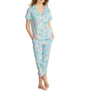 Karen Neuburger Womens Girlfriend Knit Capri Pajama Set Style-RLK0254
