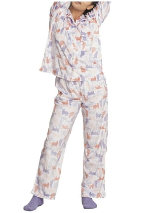 Karen Neuburger Women's Jogger Pant Pajama Set, Dove Grey, Medium price in  UAE,  UAE