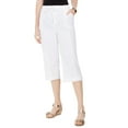 thumbnail image 1 of Karen Scott Capri Pull On Pants Retro Gold S, 1 of 1