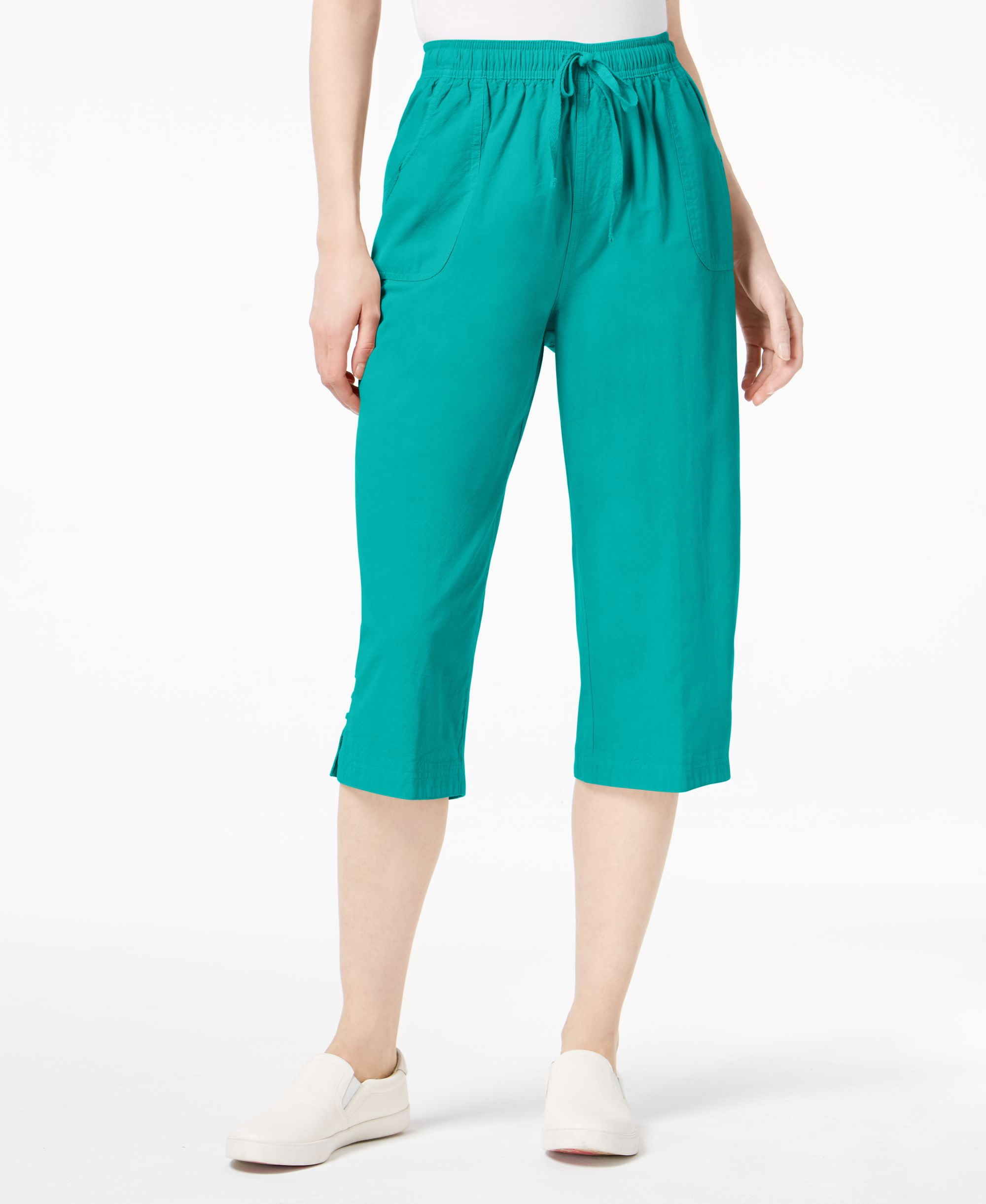 Karen Scott Macys Plus Size Crop Pants Karen Scott Women's Quinn