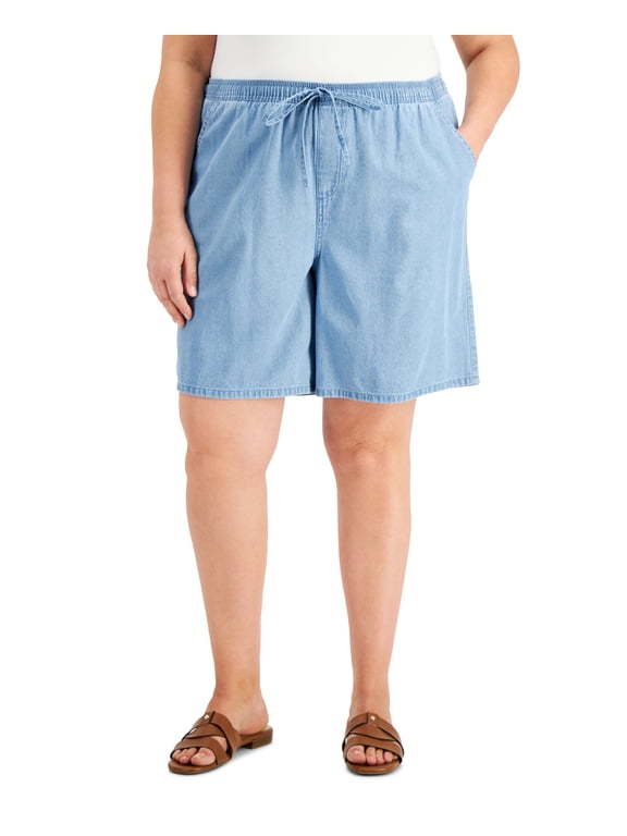 Cotton Gemma Shorts Horizon Wash S