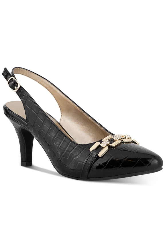 Gildyy Slingback Pumps Black 6M