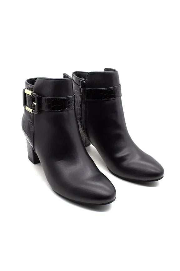 Ivyy Mixed-Media Booties ( size 7)