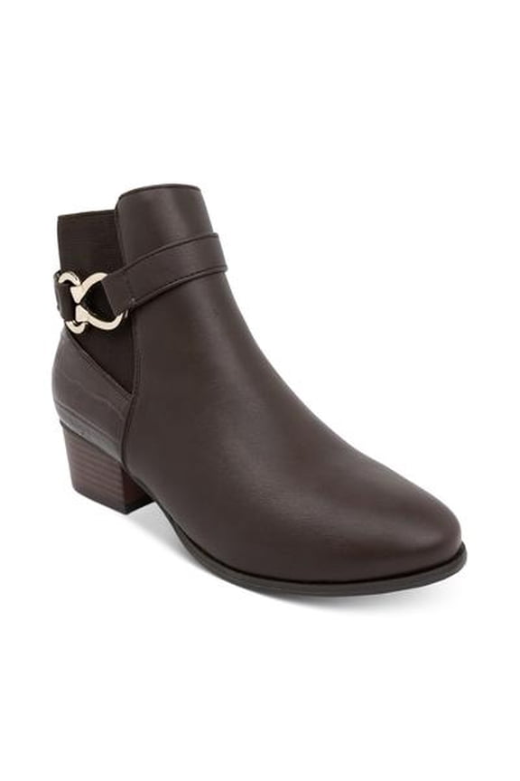 Nadine Booties Dark Brown 12M