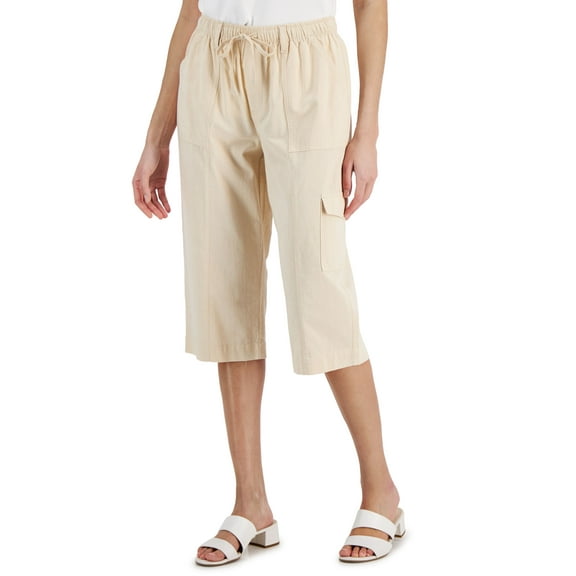 Karen Scott Petite Charlie Capri Pebble PS