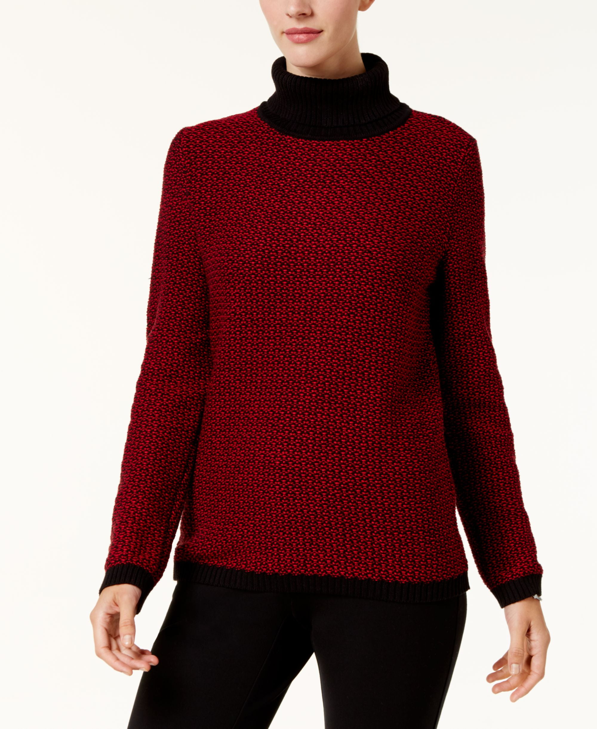 karen scott turtleneck tops