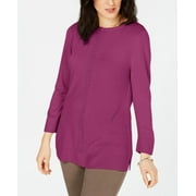 KAREN SCOTT Petite Luxsoft Sweater Raspberry PL
