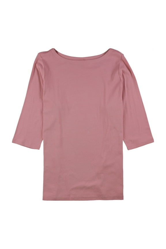 Plus Size Cotton Tunic Top Steel Rose 0X