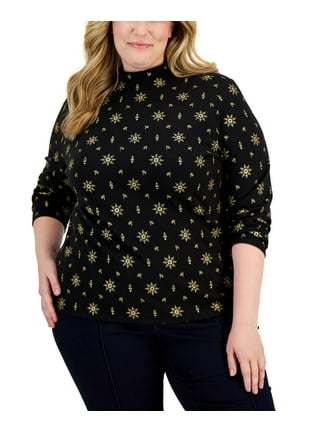 Karen Scott Plus Size Tops in Plus Size Tops Walmart