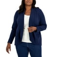 thumbnail image 1 of Karen Scott Plus Size Shawl Collar Cardigan Intrepid Blue 3X, 1 of 1
