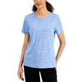 thumbnail image 1 of Karen Scott Womens Space Dyed Top Ultramarine XS, 1 of 1