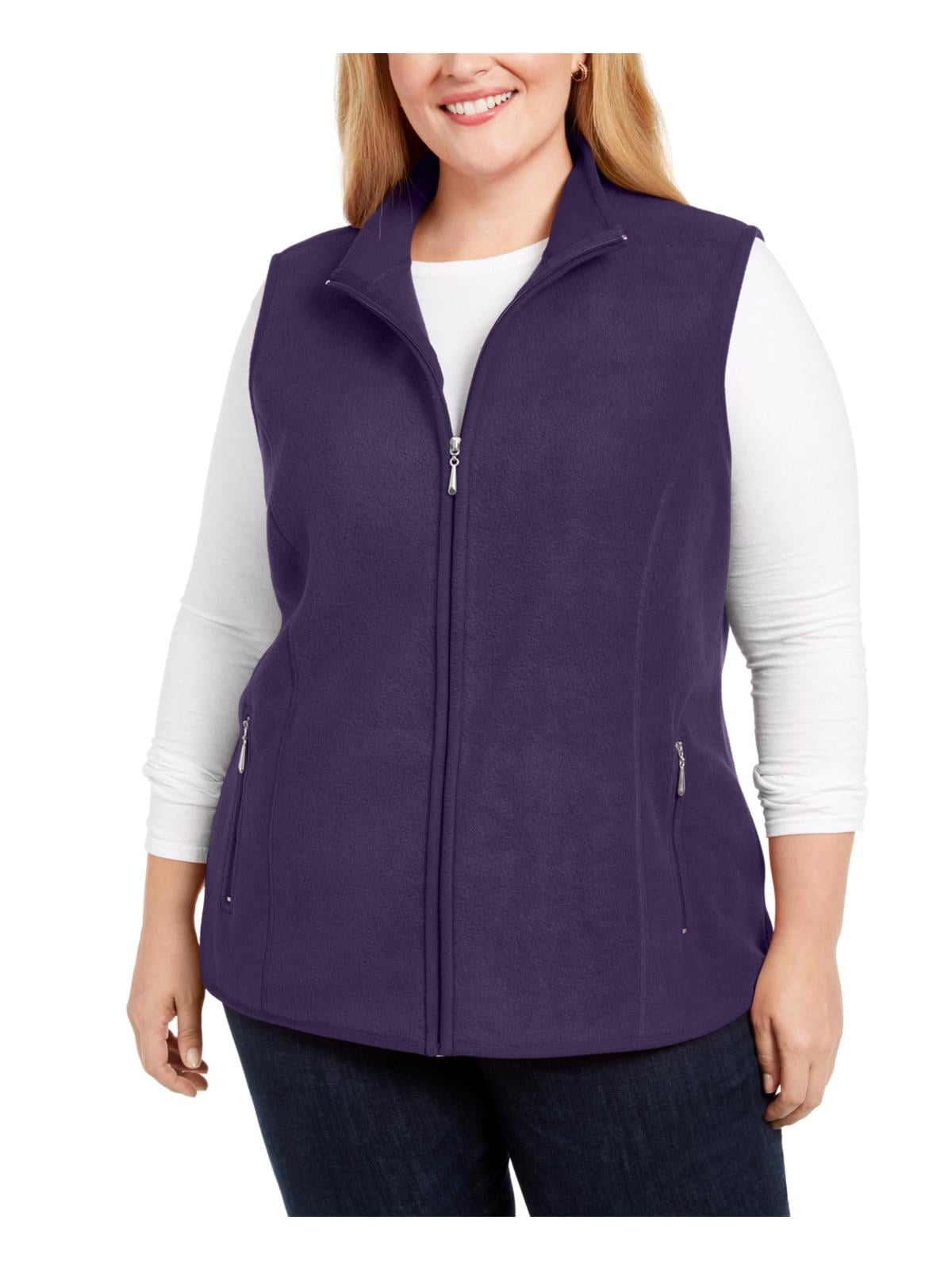 Karen scott clearance fleece vest