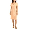 thumbnail image 1 of Karen Scott Sweetheart Cut Out Dress Pacific Coral XL, 1 of 1