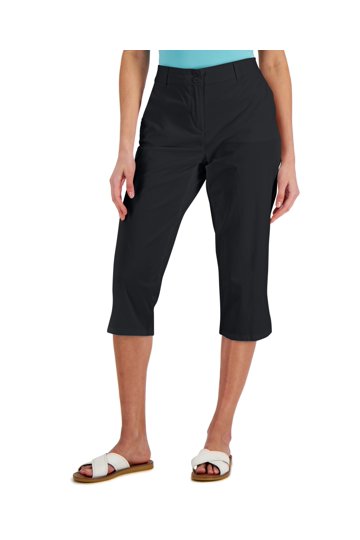 Pantalon Femme Karen T Petite - Taille 14P - Noir - Coupe Droite - Occasion Très Bon état