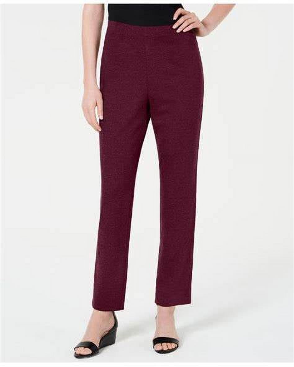 Karen Scott Women's Corduroy Pull On Pants Brown Size Large