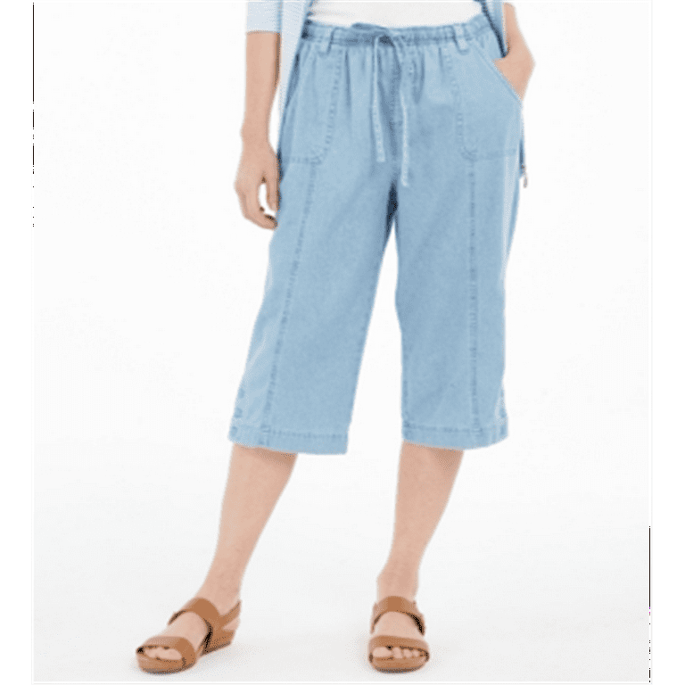 Karen scott hotsell denim capris