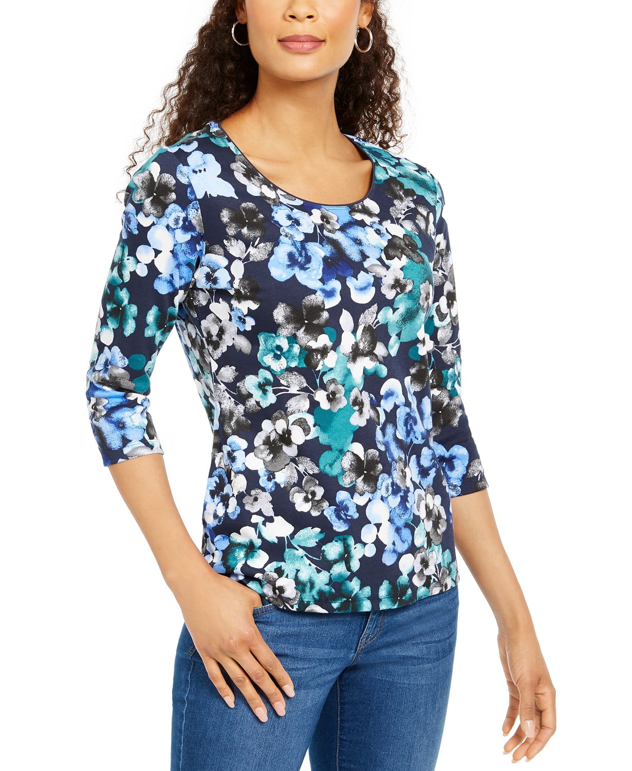 karen scott petite tops macys