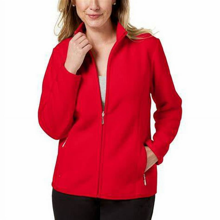 Karen scott fleece jacket plus size hot sale