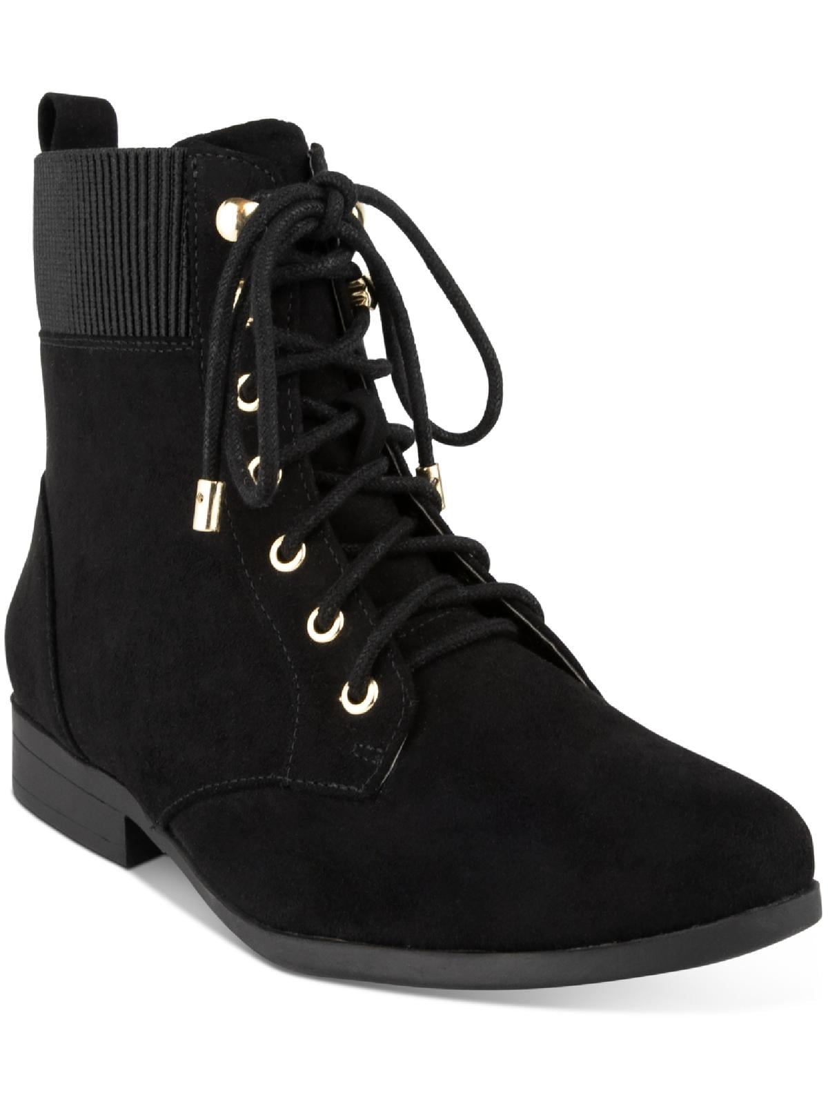Escarpins Karen Scott En Daim Noir - Taille US 9 M - Talon Moyen - Neuf Avec Emballage