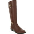 thumbnail image 1 of Karen Scott Womens Deliee 2 Faux Leather Riding Boots Brown 11 Medium (B,M), 1 of 3