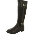 thumbnail image 1 of Karen Scott Womens Deliee 2 Faux Suede Knee-High Riding Boots, 1 of 3