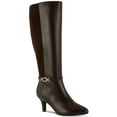 thumbnail image 1 of Karen Scott Womens FREYLN Comfort Insole Manmade Thigh-High Boots, 1 of 3