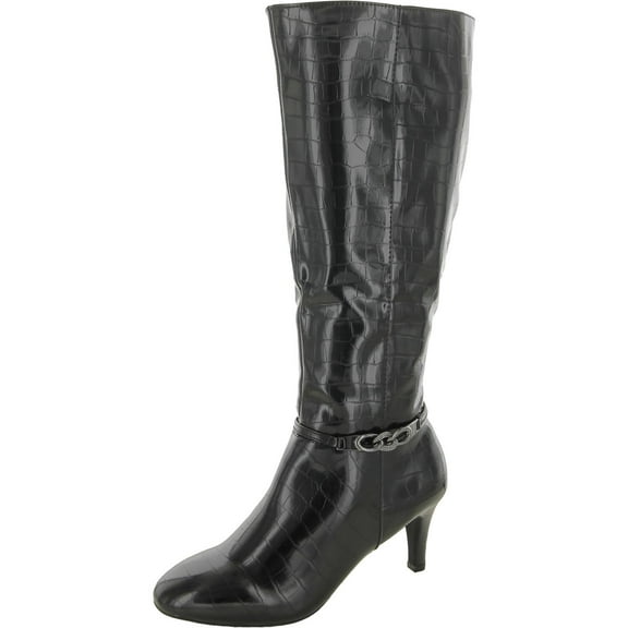 Karen Scott Womens Hannap Dressy Tall Mid-Calf Boots