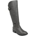 thumbnail image 1 of Karen Scott Womens Leandraa Block Heel Almond Toe Knee-High Boots, 1 of 3