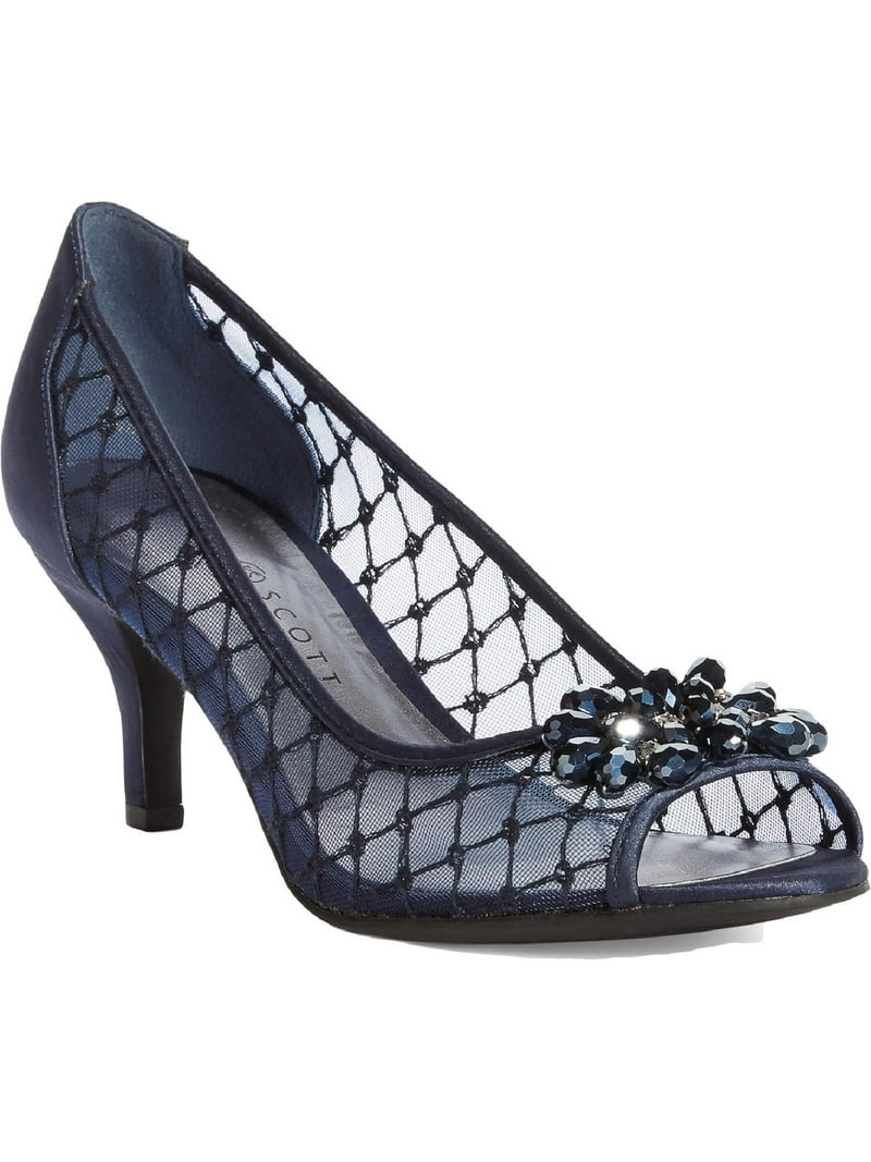 Karen Scott Womens Maralyn Open Toe Rhinestone Evening Heels - Walmart.com, image size:800x1067