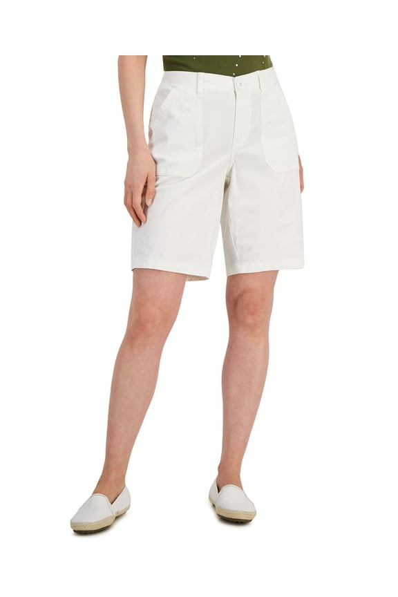 Womens Shorts Bright White 10