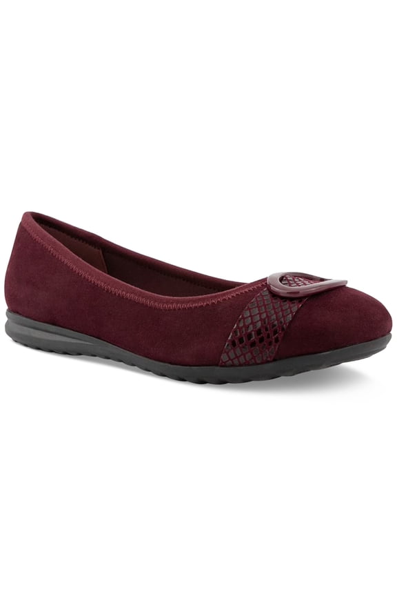 Womens Tashelle Flats Wine 8M