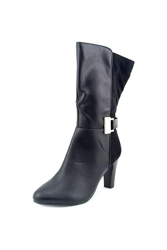 Womens Viivi Mid-Shaft Dress Booties Black 6.5 M