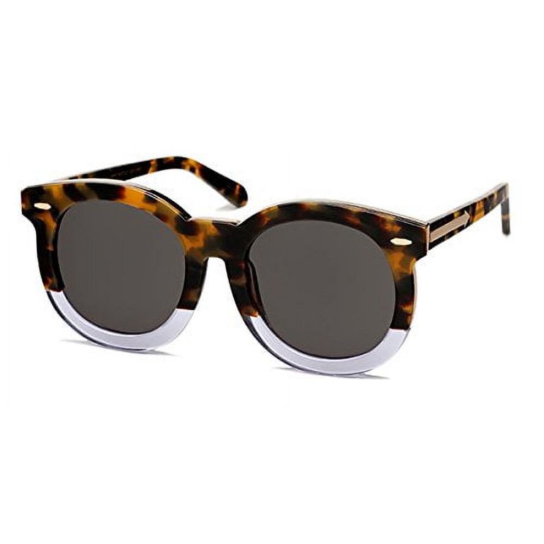 Karen Walker Bold Black Sunglasses Super Duper Strength Black – Karen Walker main image 4