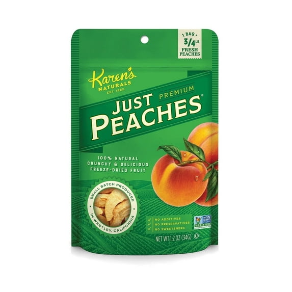 Karen's Naturals Just Peaches 1.2 oz Pack of 3