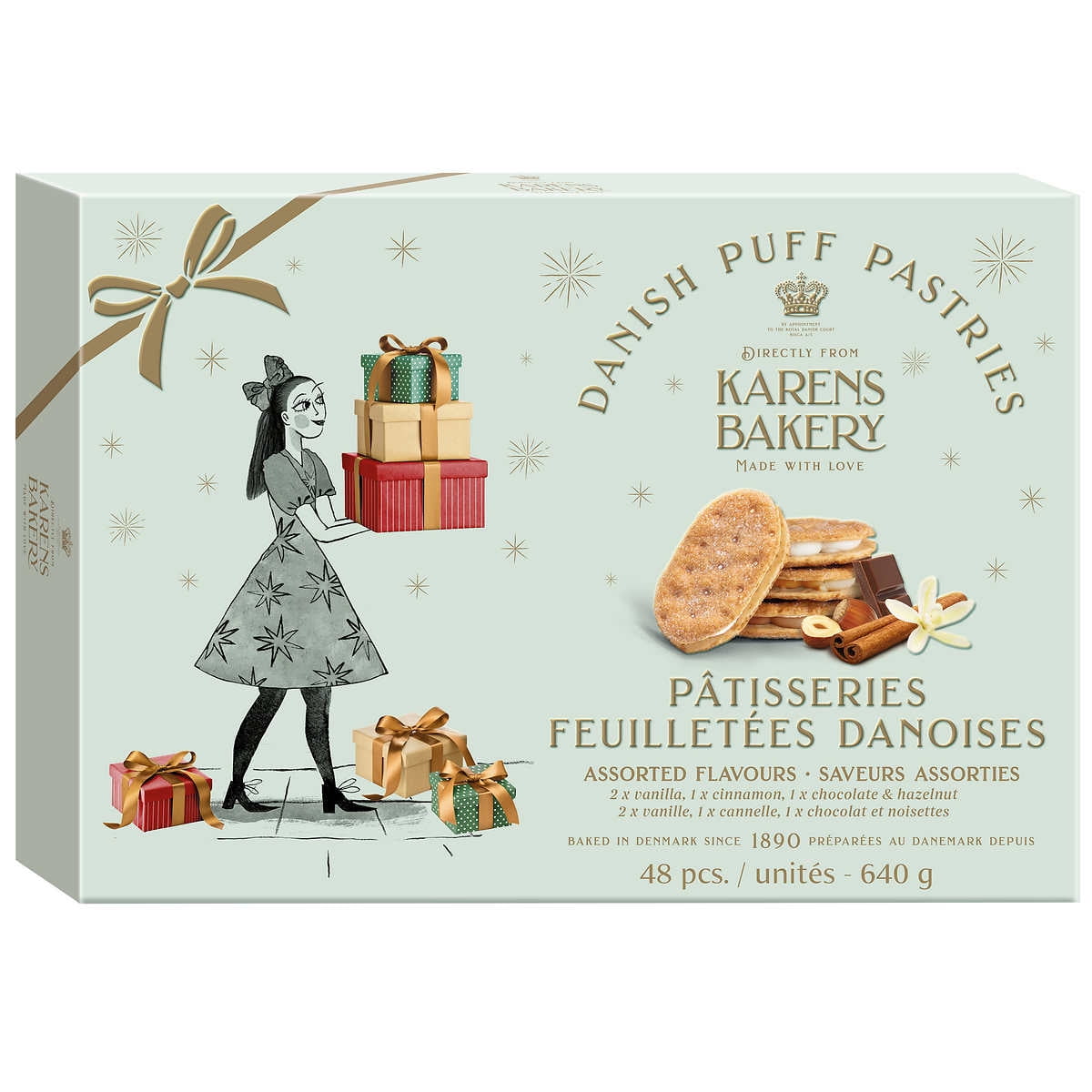 Karens Bakery Danish Puff Pastries, 22.57 Ounce