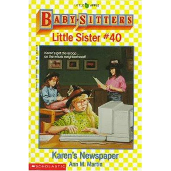 Pre-Owned Karen's Newspaper (Paperback) 059047040X 9780590470407