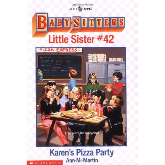 Pre-Owned Karen's Pizza Party (Baby-Sitters Little Sister, No. 42) (Paperback) 0590470426 9780590470421