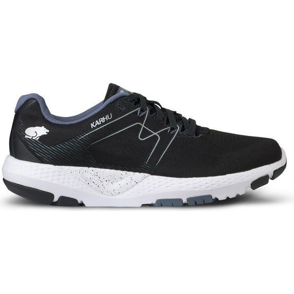 Karhu Men's Ikoni 2020 Running Shoes, Jet Black/Folkstone Grey, 10 2E(W) US