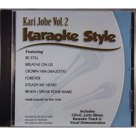 Kari Jobe Volume 2 Daywind Christian Karaoke Style NEW CD+G 6 Songs