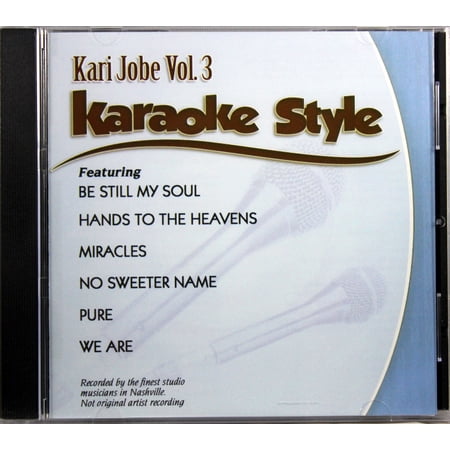 Kari Jobe Volume 3 Christian Karaoke Style NEW CD+G Daywind 6 Songs