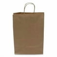 thumbnail image 1 of Kari-Out Kraft Paper Bags, Rope Handles, 10" x 6" x 13", Kraft, 250/Carton, 1 of 4