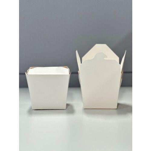 Food Pail, 16 oz, 3.63 x 3 x 3.5, White, Paper, 400/Carton Food Pail, 16 oz, 3.63 x 3 x 3.5, White, Paper, 400/Carton