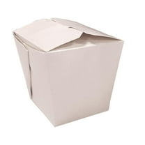 Kari-Out® Food Pail, 26 oz, 3.63 x 3 x 3.5, White, Paper, 400/Carton